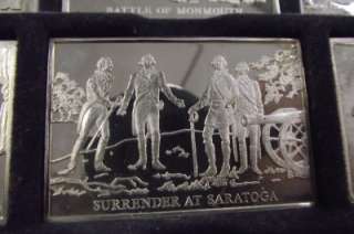   Bicentennial Danbury Mint Sterling Silver Ingot Bars lot  