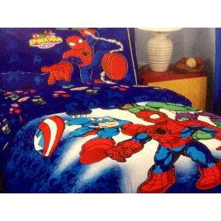 Spiderman 4 Pc. Toddler Bedding Set   Marvel Superheroes