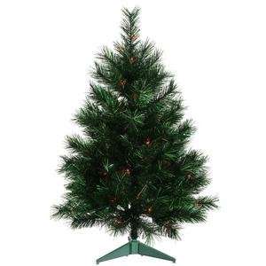 Vickerman E893631 3 ft. x 24 in. Midnight Green 50 Dura Red 120T 