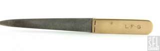 TIFFANY & CO. VINTAGE 14K GOLD POCKET KNIFE/COMB/FILE HAIR/NAIL 
