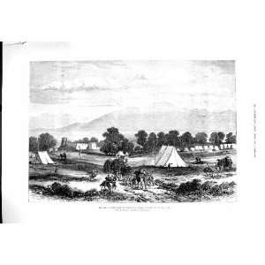   1878 British Advance Camp Khyber Pass Hurri Singh Bour