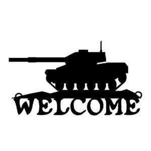  Welcome Tank Sign (I9) 