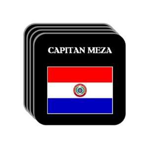  Paraguay   CAPITAN MEZA Set of 4 Mini Mousepad Coasters 