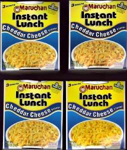 NEW MARUCHAN INSTANT LUNCH CHEDDAR CHEESE NOODLE SOUP  