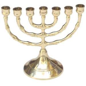   Brass with Clear Lacquer Coating for Chanukah Holidays 5x2.5x4.25 H