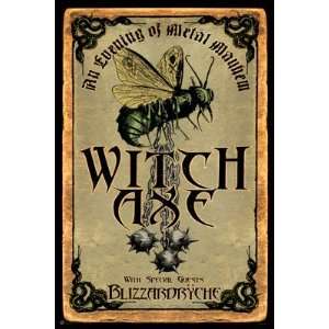   WITCH AXE METAL MEYHAM ROCK 24x36 WALL POSTER 8300