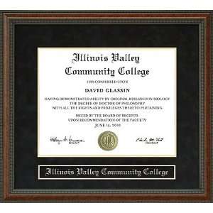  Illinois Valley Community College (IVCC) Diploma Frame 