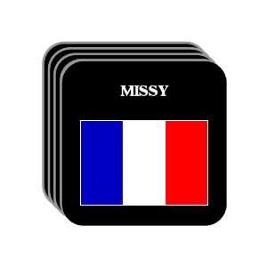 France   MISSY Set of 4 Mini Mousepad Coasters 