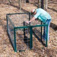 Steel Cage Hog Trap with Closed Top  