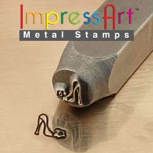  ImpressArt, Metal Jewelry Design Stamp, High Heel, 6mm 