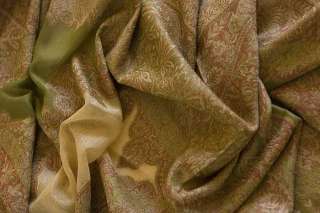 jamawar shawl from India. The intricate, jacquard woven 