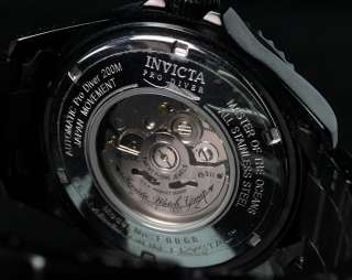   Pro Diver Collection Automatic Black Ion Stainless Steel Watch  