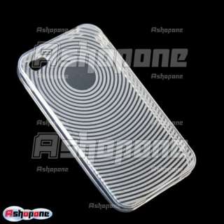 Clear TPU Gel Case Cover for Apple iPhone 4G OS 4  