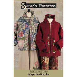 Indygo Junction Sarahs Wardrobe Hooded Jacket Pattern By The Each