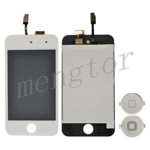 iPod Touch 4 LCD Touch Screen Digitizer Assembly + Home Button LCD IP 