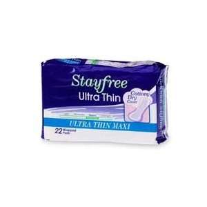  Stayfree Ultra Thin Maxi Pads, Heavy Protection 1022   22 