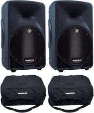 MACKIE SRM350 V2 10 SPEAKERS + (2) BAG FOR SRM350  