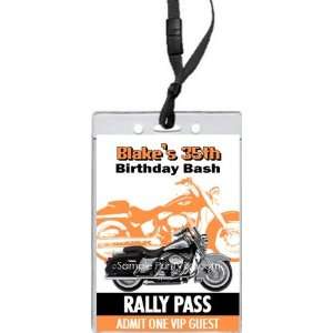  Motorcycle VIP Pass Invitation
