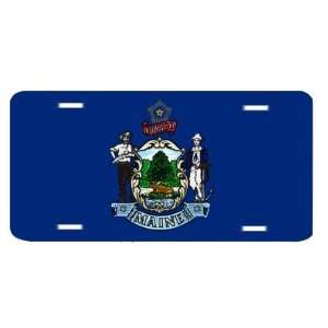  Maine State Flag Vanity Auto License Plate Tag Automotive