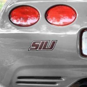   Southern Illinois Salukis Maroon Wordmark Car Decal
