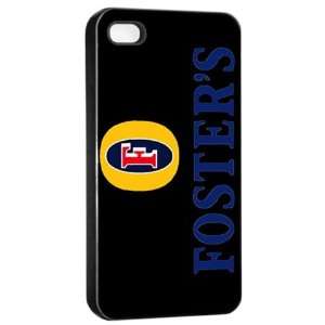  Fosters Beer Logo Case For iPhone 4/4s (Black) Free 