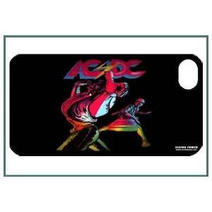 AC/DC iPhone 4 iPhone4 Black Designer Hard Case Cover Protector Bumper