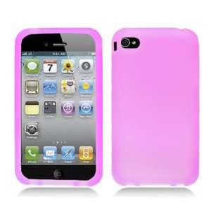 Apple iPhone 5 Light Pink Silicone Case Skin Cover 