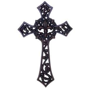  Cast Iron Wall Cross Case Pack 16   790796 Patio, Lawn 