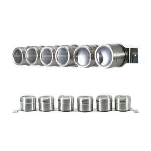  Spice Belt with 6 Magnetic Jars by Danesco Kitchen 