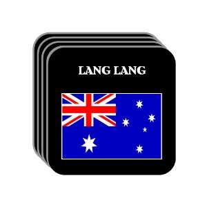  Australia   LANG LANG Set of 4 Mini Mousepad Coasters 