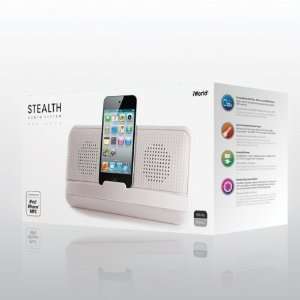  iWorld Stealth Audio Docking System in White   Compatible 