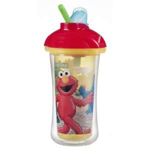   Munchkin Sesame Street Click Lock Insulated Straw Cup, 9 Ounce Baby