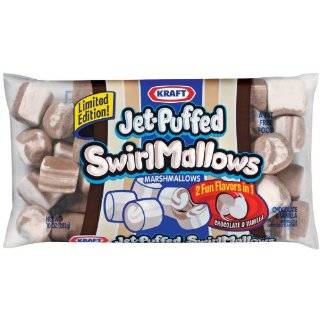 Jet Puffed Swirl Mallows, 10 Ounce Bags (Pack of 8)