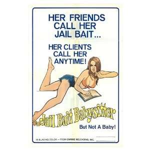  Jail Bait Babysitter Original Movie Poster, 27 x 41 