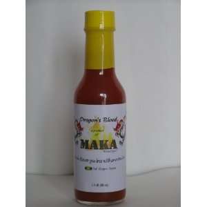 Maka Hot Pepper Sauce 5fl oz  Grocery & Gourmet Food