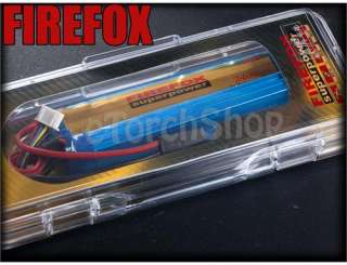 firefox 11 1v 2400mah 20c 2 cell li polymer battery