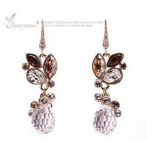 De Mael Drop Swarovski Elemants Earrings 