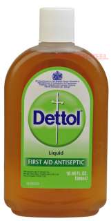 Dettol Topical First Aid Antiseptic Disinfectant Liquid 500ml 16.90 oz 