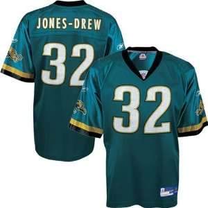 Reebok NFL Equipment Jacksonville Jaguars #32 Maurice Jones Drew Teal 