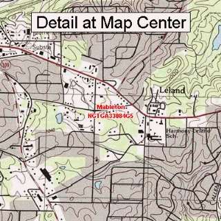  USGS Topographic Quadrangle Map   Mableton, Georgia 