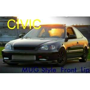  1999 2000 Honda Civic Ek JDM MUG Style Pu Front Bumper Lip 
