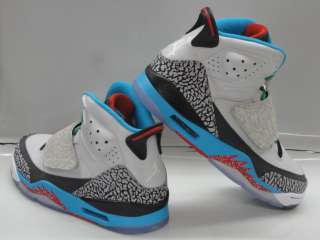 Nike Air Jordan Son of Mars White Gray Black Red Sneakers Mens Size 9 