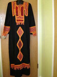 Al Karnak Jordan Embroidered Arabic Caftan Gown  