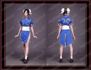 Street Fighter Chun Li Cosplay Costume Custom  
