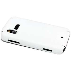 White Hybrid Hard Case Cover For LG KM900 Arena  