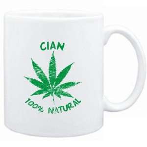  Mug White  Cian 100% Natural  Male Names Sports 