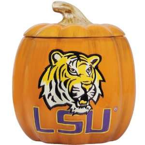  LSU Tigers Halloween Pumpkin Candy Bowl