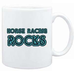  New  Horse Racing Rocks   Mug Sports