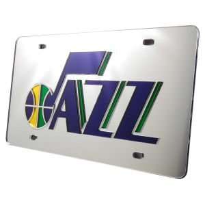 Utah Jazz Acrylic Laser Tag 