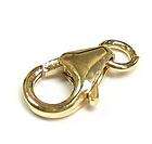 1x 14k Gold filled Lobster Clasp 10mm Trigger jump ring